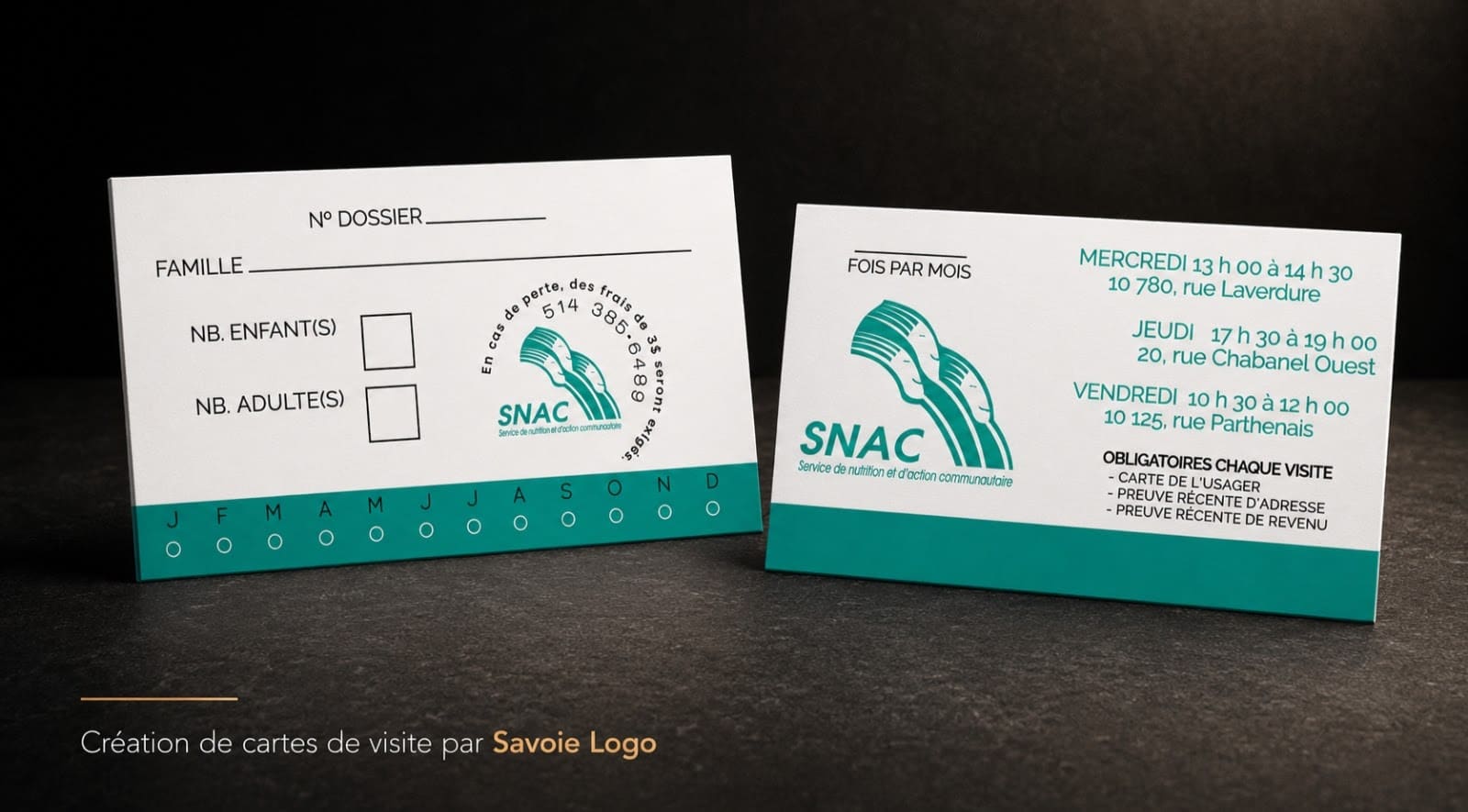 Réalisation de Savoie Logo — pièce de marque artisanale